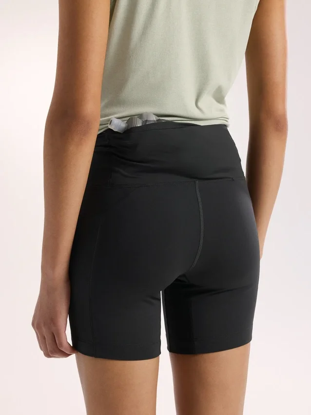 Essent Pantaloncini utility a vita alta da donna, 6"