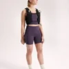 Essent Pantaloncini utility a vita alta da donna, 6"