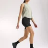 Essent Pantaloncini utility a vita alta da donna, 6"
