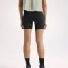 Essent Pantaloncini utility a vita alta da donna, 6"
