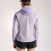 Felpa con cappuccio antivento Norvan da donna