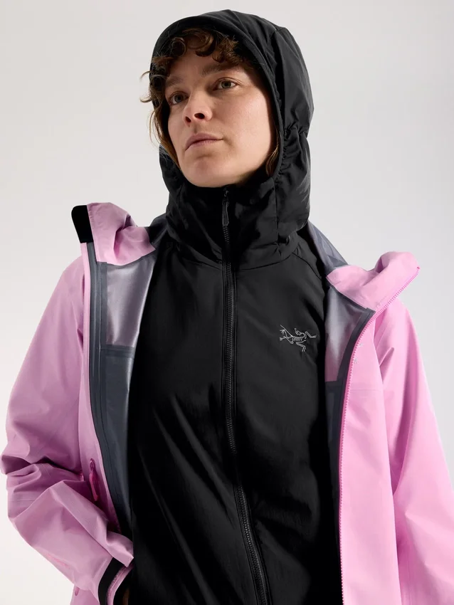 Felpa con cappuccio Atom SL da donna