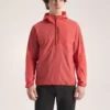 Felpa con cappuccio e mezza zip Ossa da uomo