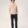 Felpa con cappuccio e mezza zip Ossa da uomo