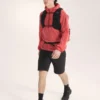 Felpa con cappuccio e mezza zip Ossa da uomo