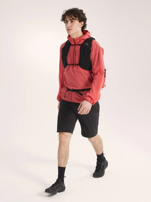 Felpa con cappuccio e mezza zip Ossa da uomo