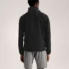 Felpa con cappuccio e mezza zip Ossa da uomo
