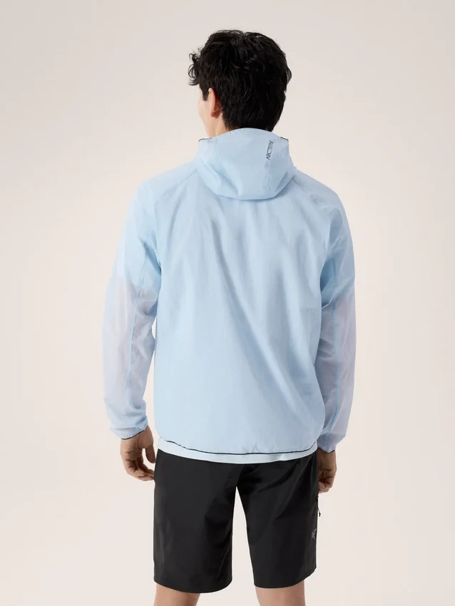 Felpa con cappuccio e mezza zip Ossa da uomo