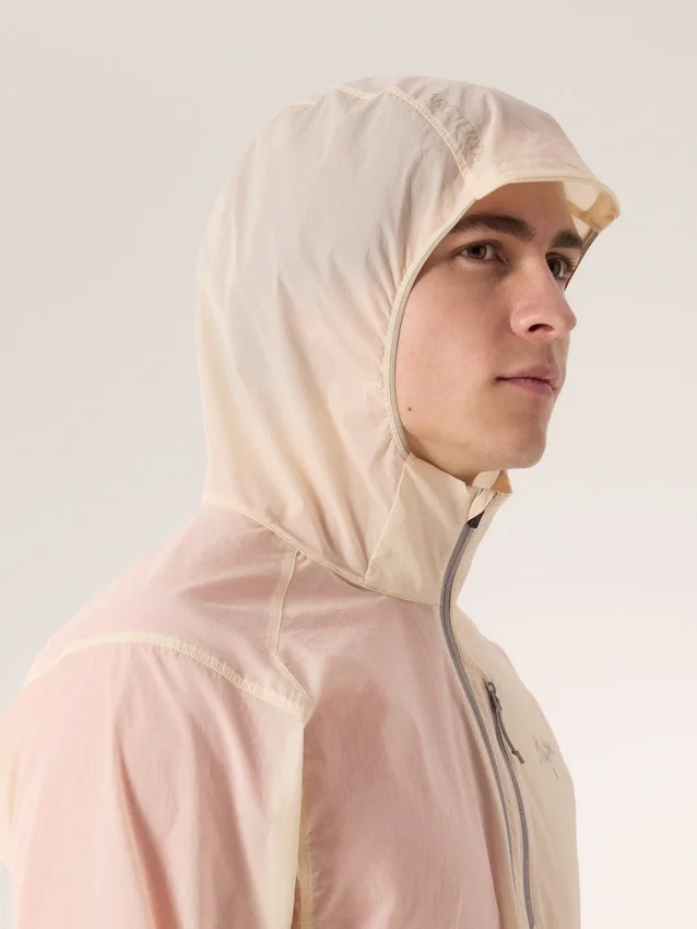 Felpa con cappuccio e mezza zip Ossa da uomo