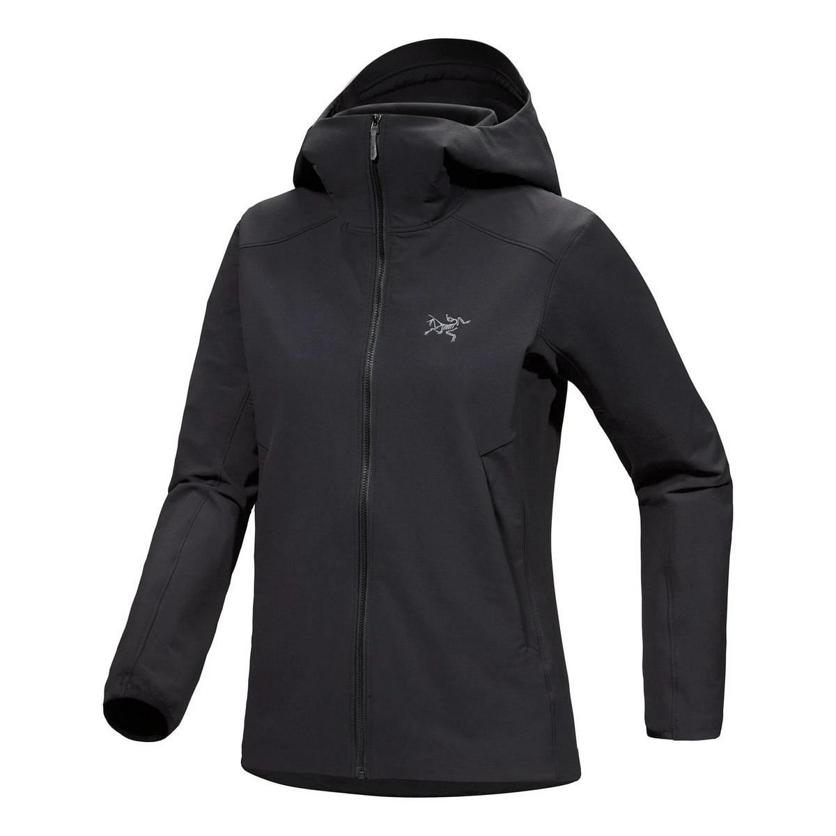 Felpa con cappuccio Gamma "Black"