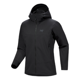 Felpa con cappuccio Gamma "Black"