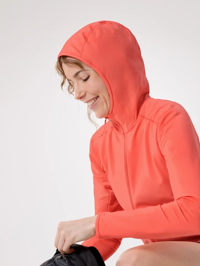 Felpa con cappuccio Kyanite LT da donna