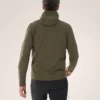 Felpa con cappuccio leggera Kyanite da uomo