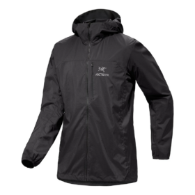 Felpa con cappuccio Squamish "Black"