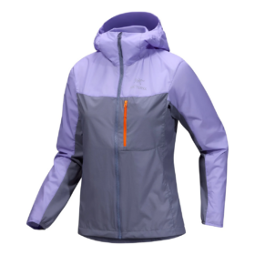 Felpa con cappuccio Squamish "Viola Multicolore"