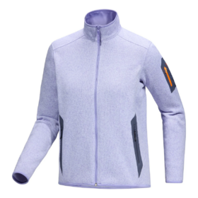 Giacca cardigan Covert "Viola lavanda"
