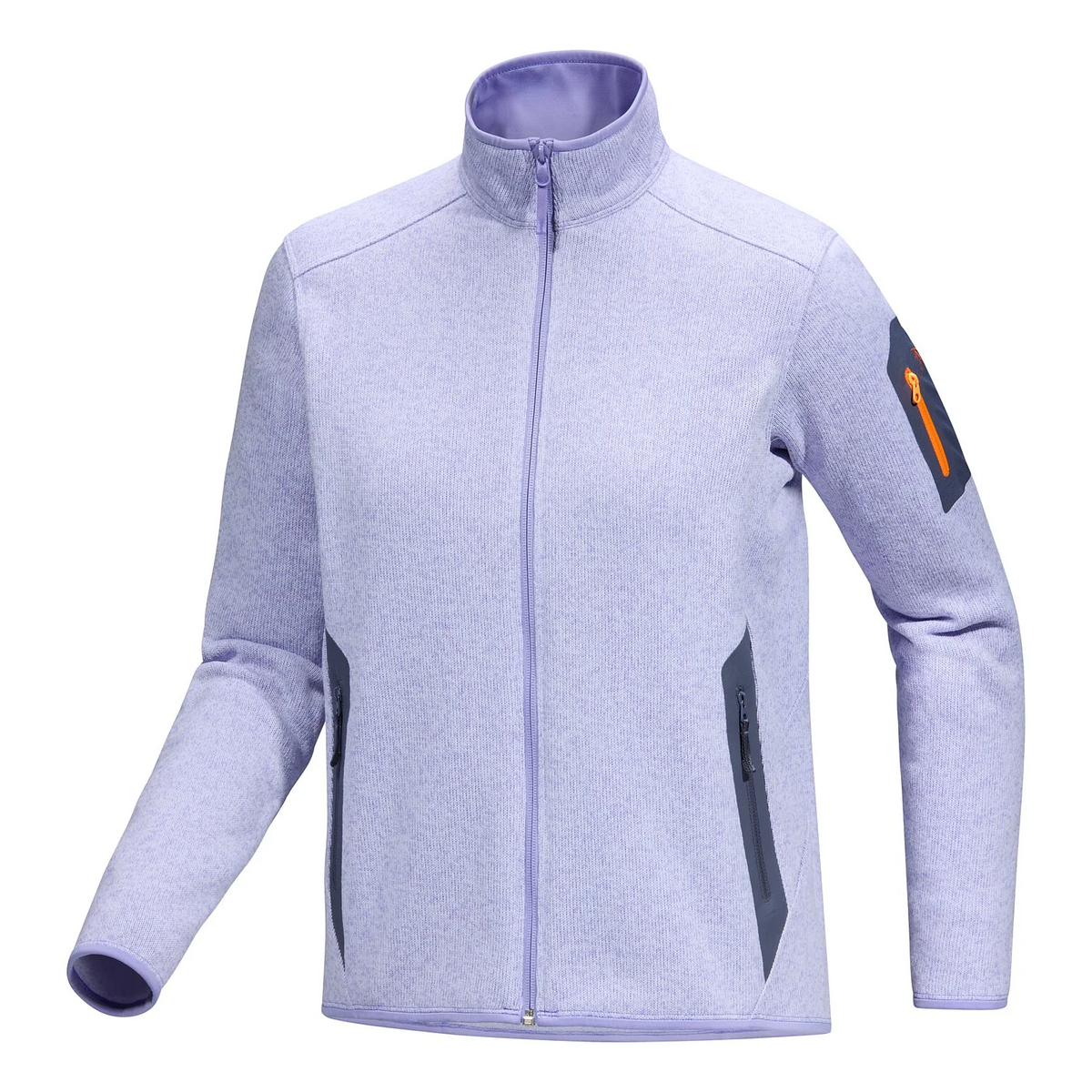Giacca cardigan Covert "Viola lavanda"