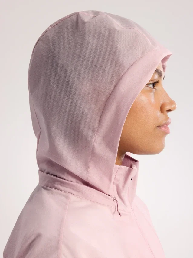 Giacca corta da donna Naya con cappuccio ripiegabile