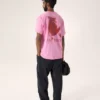 Kragg SL Camicia in cotone Cacodaemon SS da uomo