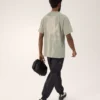 Kragg SL Camicia in cotone Cacodaemon SS da uomo
