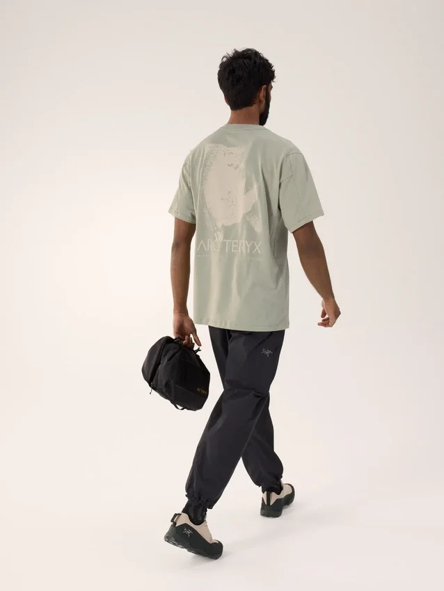 Kragg SL Camicia in cotone Cacodaemon SS da uomo