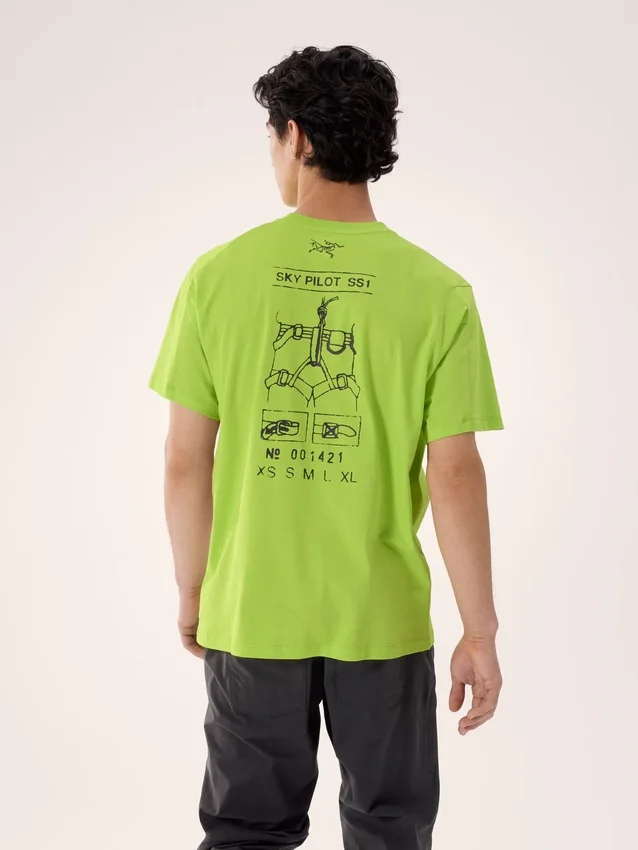 Kragg SL Cotton Sky Pilot SS1 Camicia SS da uomo