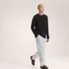 Maglia a girocollo da uomo Hallam in lana merino