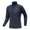 Maglia con collo a zip Rho LT "Blue"
