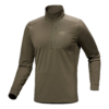 Maglia con collo a zip Rho LT "Verde"
