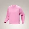 Maglia in pile Emblem Crew da donna