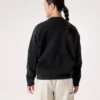 Maglia in pile Emblem Crew da donna