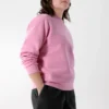 Maglia in pile Emblem Crew da donna