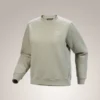 Maglia in pile Emblem Crew da donna