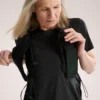 Maglietta a maniche corte in lana merino Lana da donna