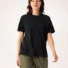 Maglietta a maniche corte Kragg Cotton Little Bird Crew da donna
