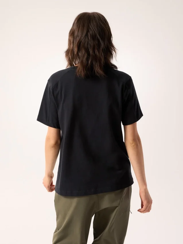 Maglietta a maniche corte Kragg Cotton Little Bird Crew da donna