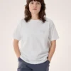 Maglietta a maniche corte Kragg in cotone "Little Bird" da donna
