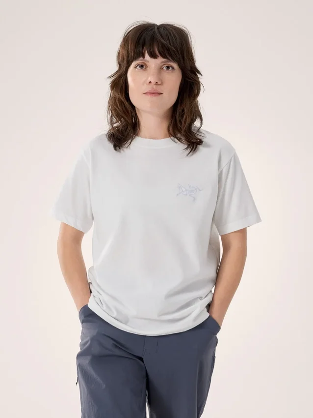 Maglietta a maniche corte Kragg in cotone "Little Bird" da donna