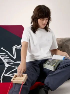 Maglietta a maniche corte Kragg in cotone “Little Bird” da donna