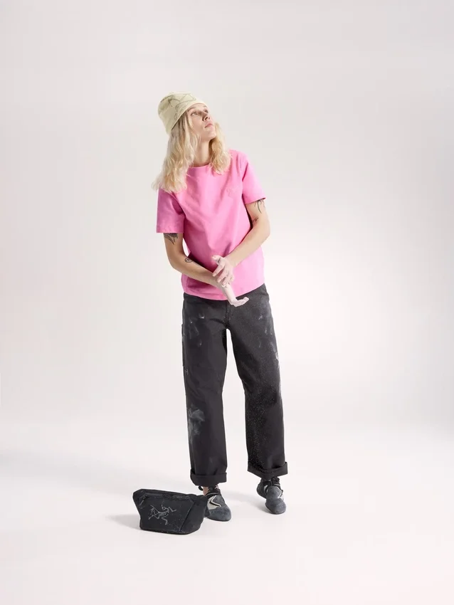 Maglietta a maniche corte Kragg in cotone "Little Bird" da donna