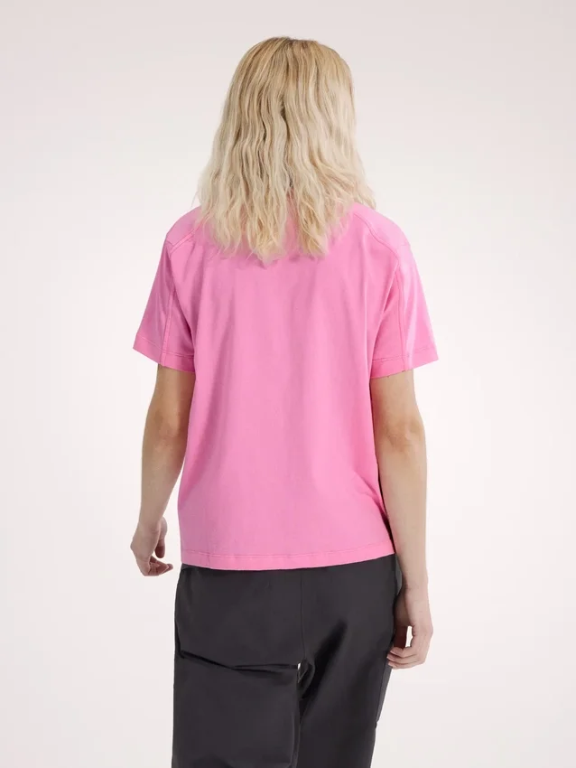 Maglietta a maniche corte Kragg in cotone "Little Bird" da donna