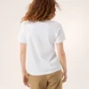 Maglietta a maniche corte Kragg SL con Emblem in cotone da donna