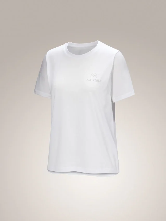 Maglietta a maniche corte Kragg SL con Emblem in cotone da donna