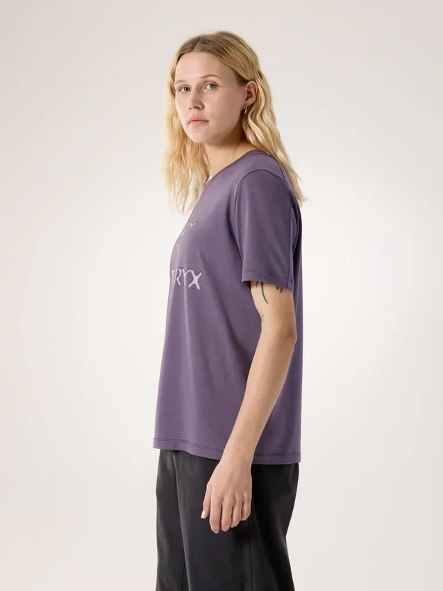 Maglietta a maniche corte Kragg SL Cotton Heatmap Crew Shirt SS da donna
