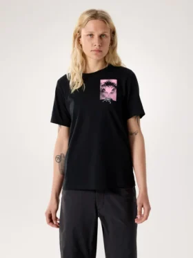 Maglietta a maniche corte Kragg SL Cotton Superbloom Crew da donna
