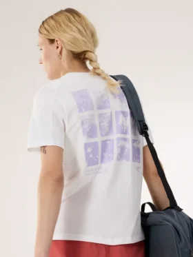 Maglietta a maniche corte Kragg SL Cotton Superbloom Crew da donna