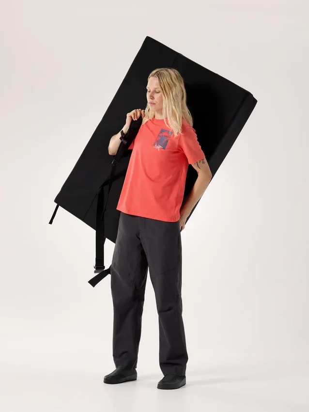Maglietta a maniche corte Kragg SL Cotton Superbloom Crew da donna