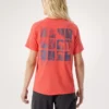 Maglietta a maniche corte Kragg SL Cotton Superbloom Crew da donna