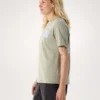 Maglietta a maniche corte Kragg SL Cotton Superbloom Crew da donna