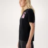 Maglietta a maniche corte Kragg SL Cotton Superbloom Crew da donna